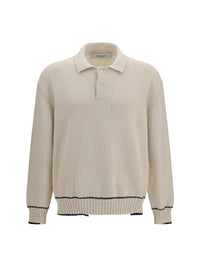Golden Goose Men Rindley Polo With Logo Print