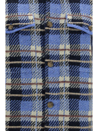 Guest In Residence Women Checked Cashmere Shirt