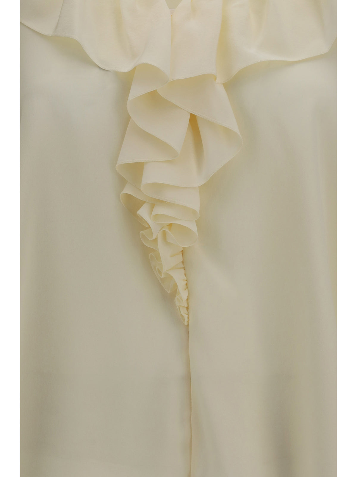CHLOÉ Chloé Women Ruffled V-Neck Shirt