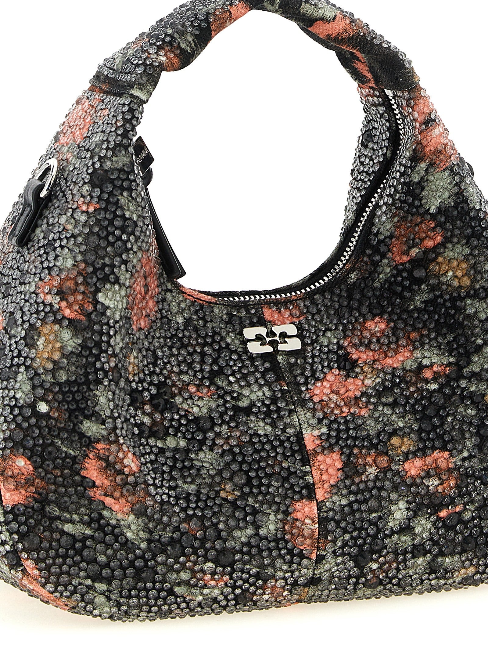 GANNI Ganni Women 'Mini Hobo Flowers' Handbag