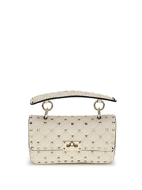 Valentino Garavani Women Rockstud Spike Mini Top Handle Bag In Nappa