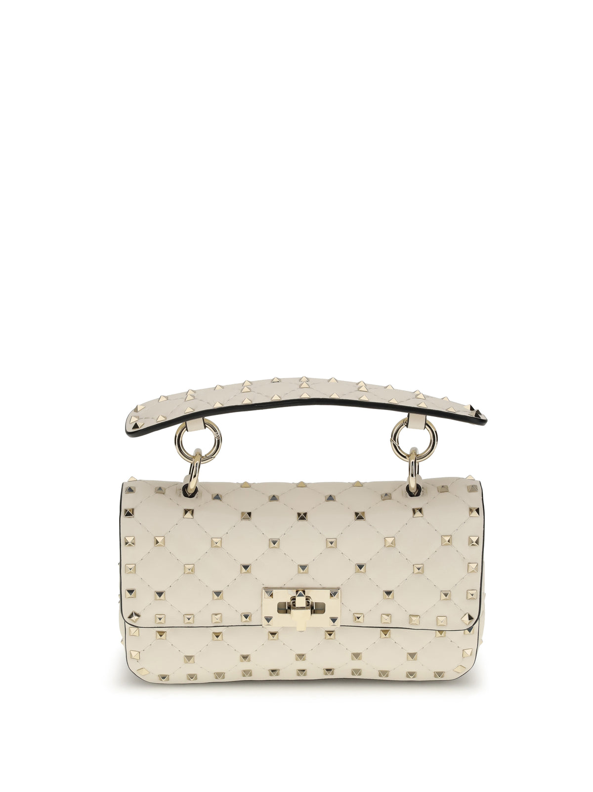 Valentino Garavani Women Rockstud Spike Mini Top Handle Bag In Nappa