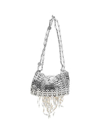 RABANNE Rabanne Women Nano 1969 Pearl Fringe Shoulder Bag