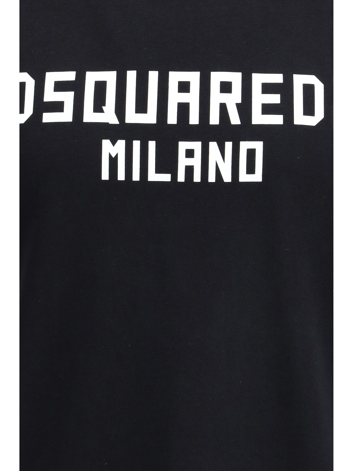 Dsquared2 Men T-Shirt With “Dsquared2 Milano” Logo Printed