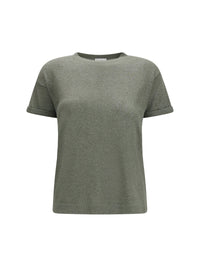 BRUNELLO CUCINELLI Brunello Cucinelli Women Cashmere Glitter T-Shirt