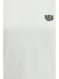 KENZO Kenzo Women Cotton T-Shirt With The Embroidered “Wild Tiger”