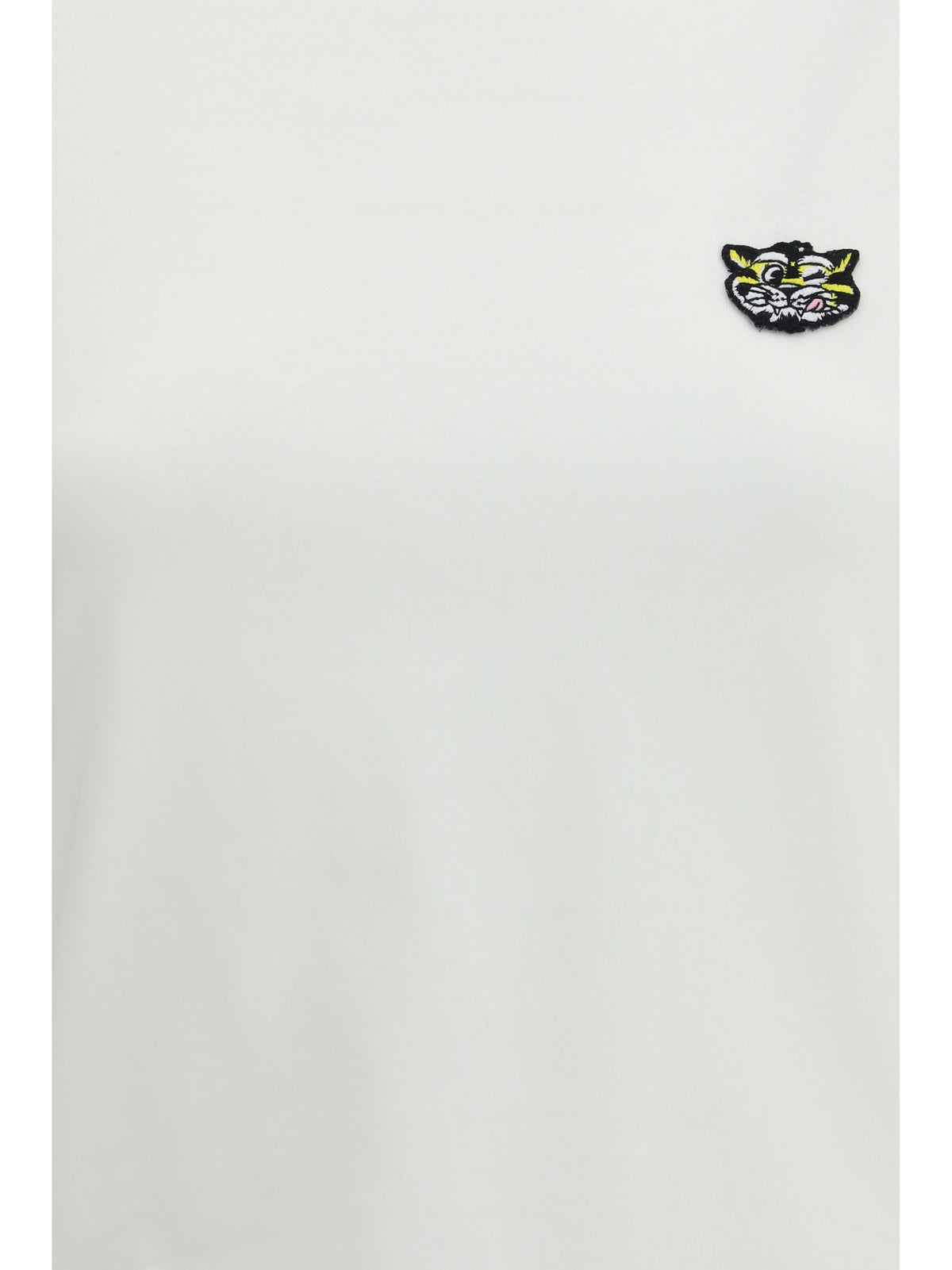 KENZO Kenzo Women Cotton T-Shirt With The Embroidered “Wild Tiger”