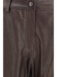 MAGDA BUTRYM Magda Butrym Women Straight-Leg Leather Pants