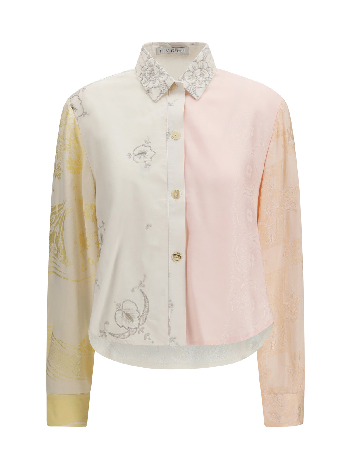 E.L.V. DENIM E.L.V. Denim Women Emilie Embroidered Shirt