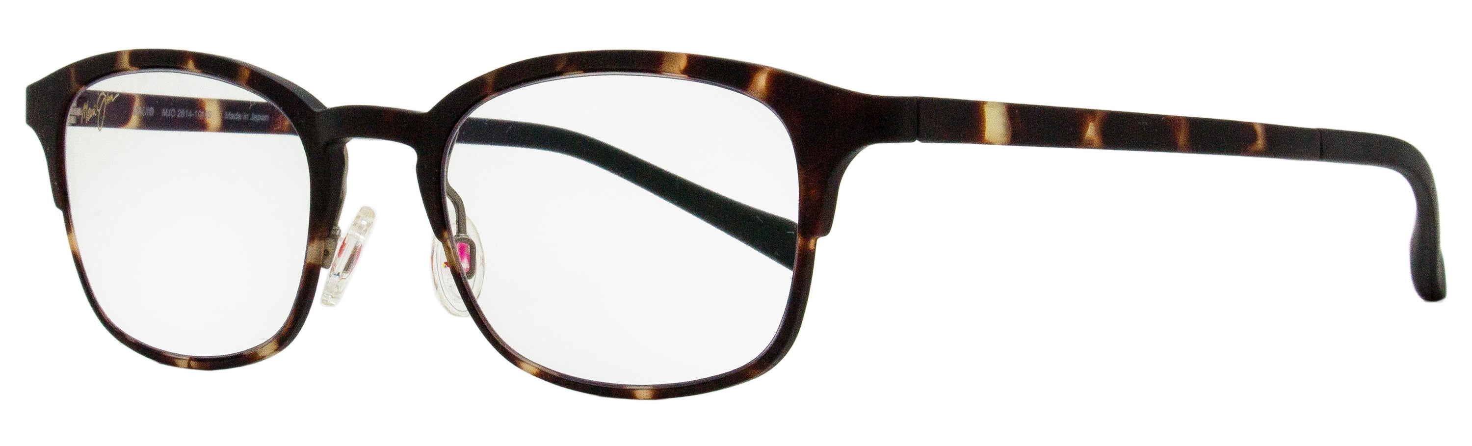 Maui Jim Rectangular Eyeglasses C2614 10MS Tortoise 47mm Tortoise