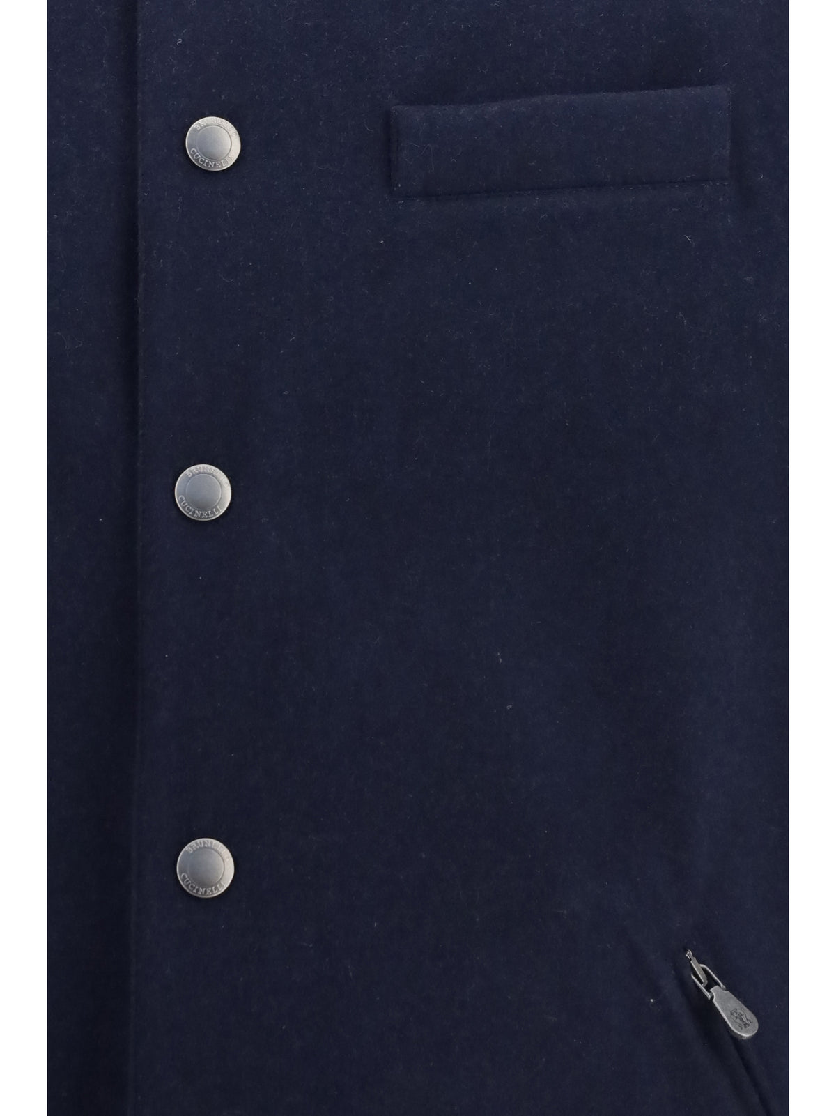 Brunello Cucinelli Men Wool Down Vest