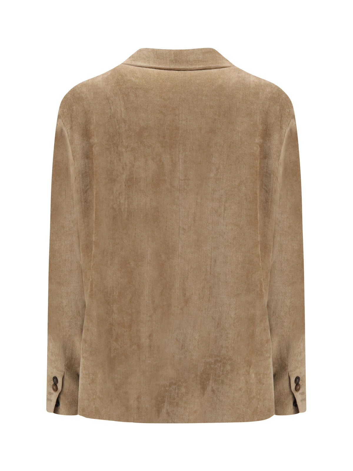 Brunello Cucinelli Women Fluid Corduroy Jacket With Monile