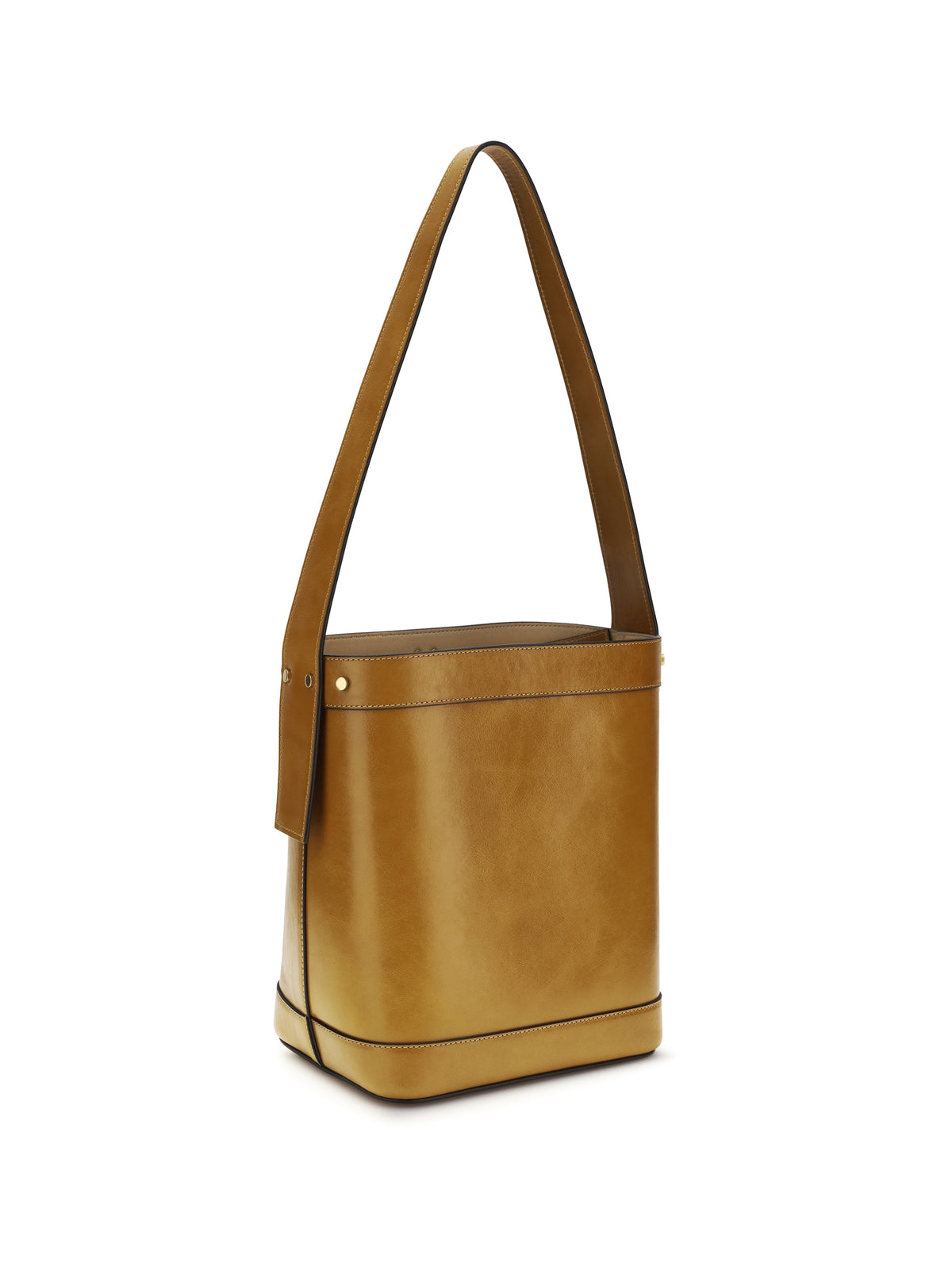 VERSACE Versace Women Small Leather Pivot Bucket Bag