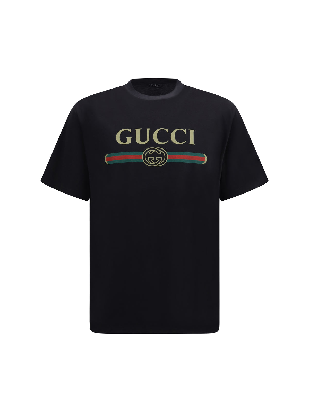 Gucci Men Printed Silk-Blend Jersey T-Shirt