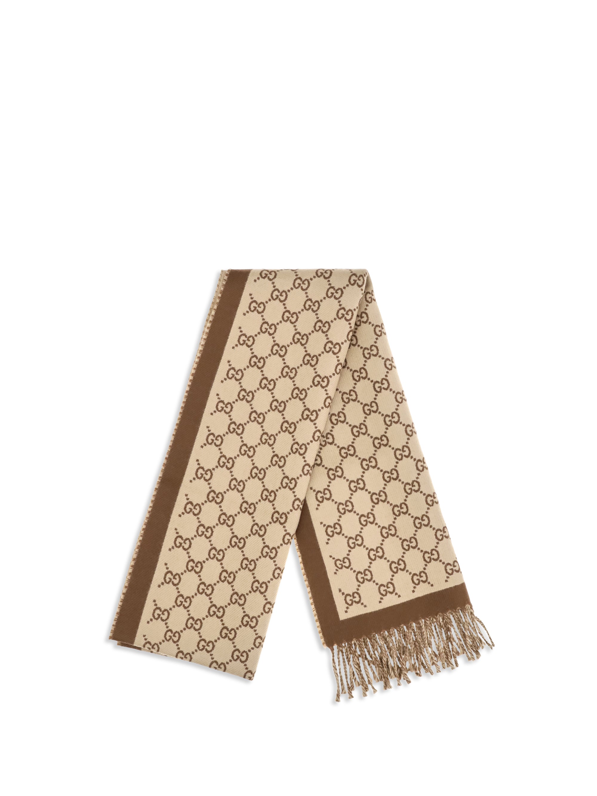 Gucci Women Gg All-Over Wool Scarf – Bluefly