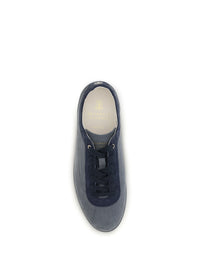 Brunello Cucinelli Men Nubuck And Suede Sneakers With Slim Sole