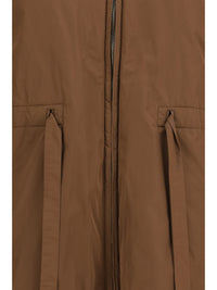 Max Mara The Cube Women Reversible Padded Parka In Radzmir And Water Repellent Canvas
