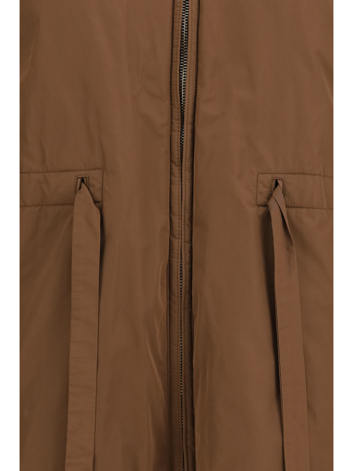 Max Mara The Cube Women Reversible Padded Parka In Radzmir And Water Repellent Canvas