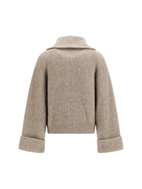 BRUNELLO CUCINELLI Brunello Cucinelli Women High-Neck Sweater With Wide Sleeves