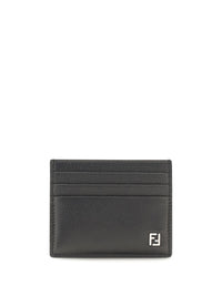 Fendi Men Araya Leather Card Holder