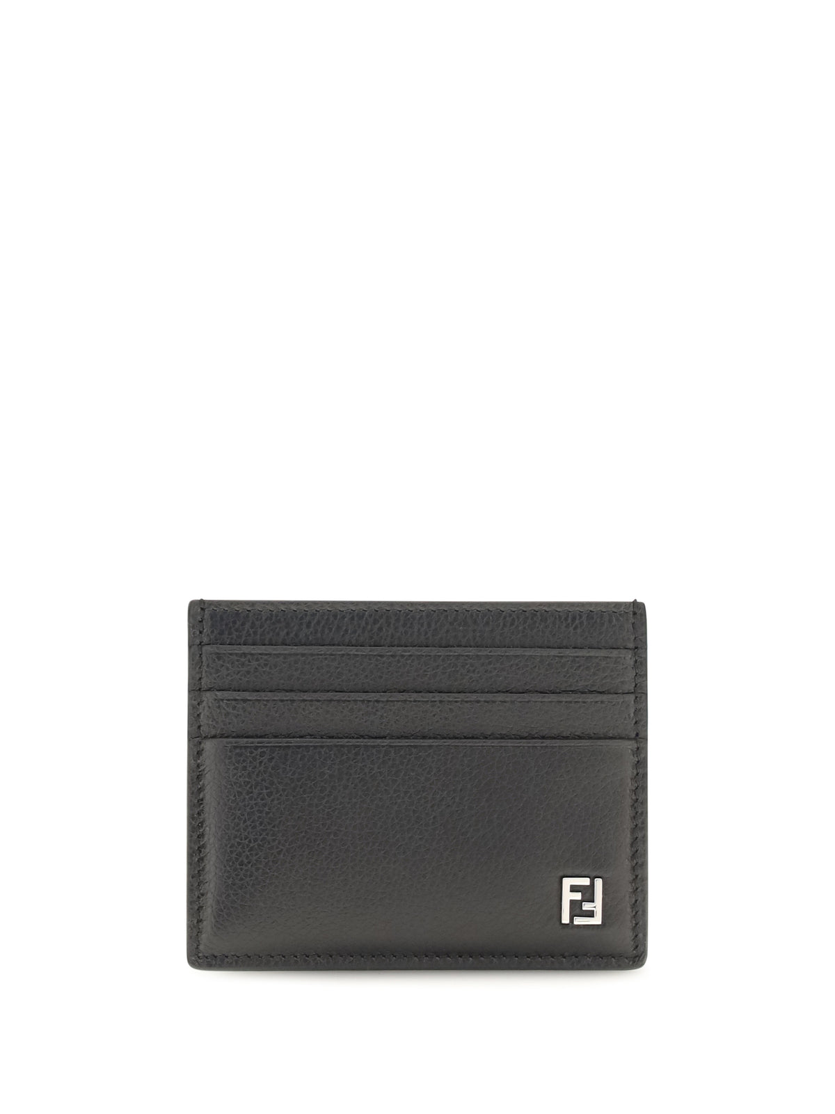 Fendi Men Araya Leather Card Holder