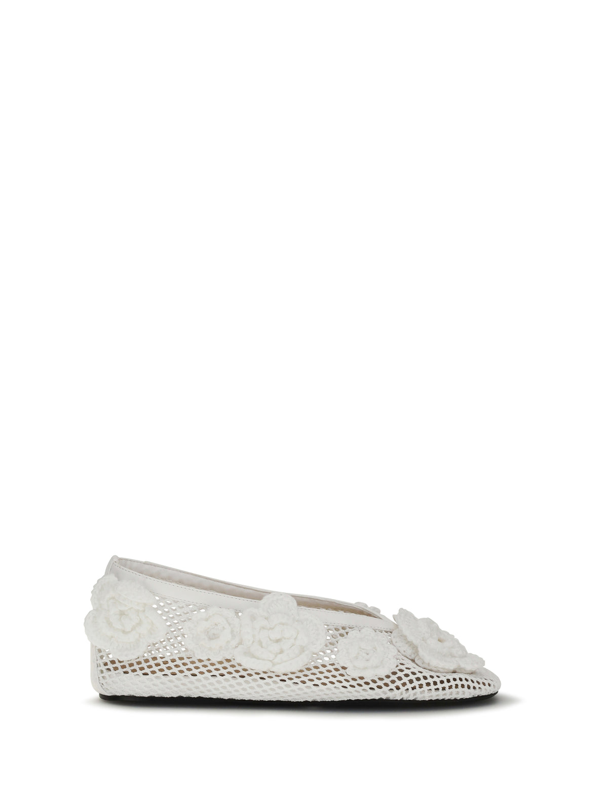 GANNI Ganni Women Jenny Mesh Ballerinas