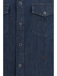 Jacob Cohen Men R2 Western Cotton-Denim Shirt