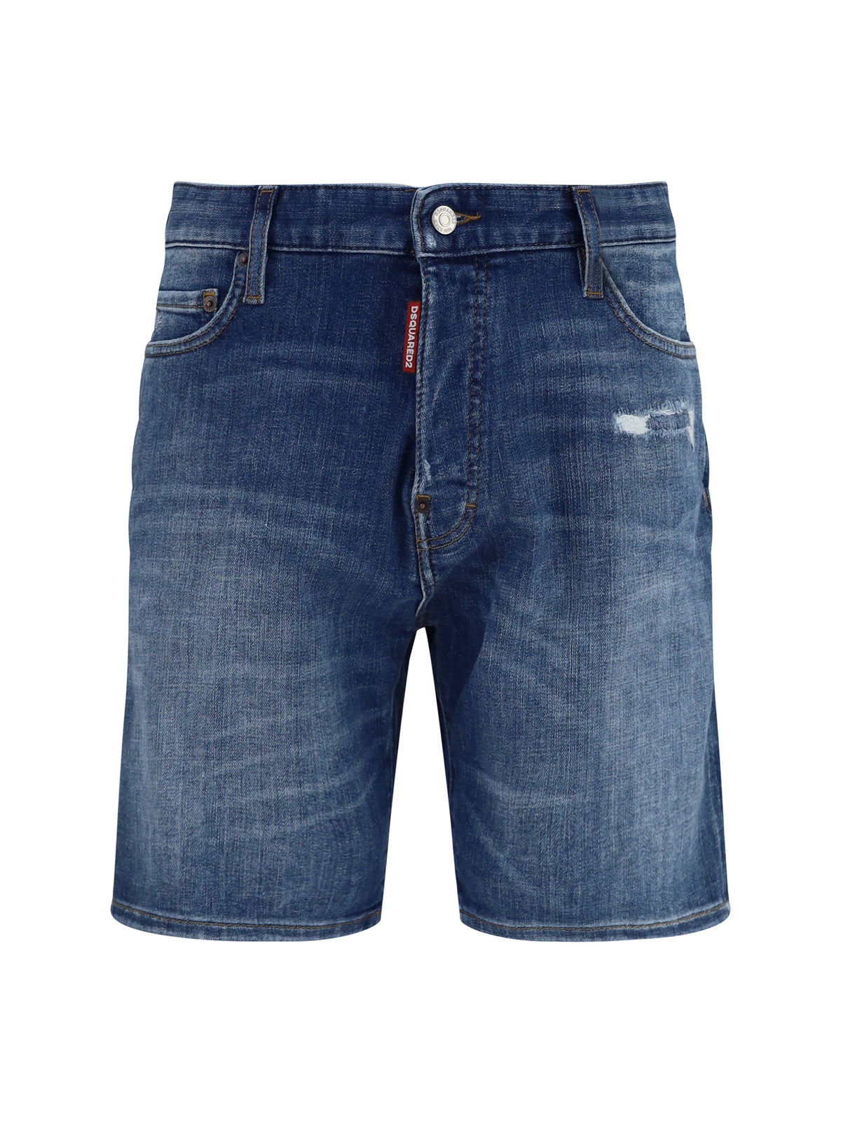 DSQUARED2 Dsquared2 Men Marine Short Denim Bermuda Shorts