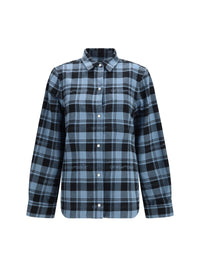 OFF-WHITE Off-White Women Check Flannel Padded Overshirt