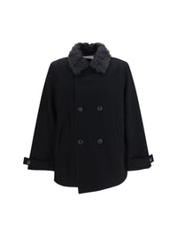 Our Legacy Men Wage Double-Breasted Coat