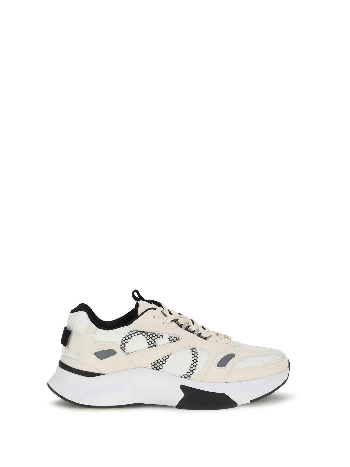 VALENTINO GARAVANI Valentino Garavani Men Demivee Mesh And Suede Sneakers