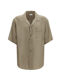 SAINT LAURENT Saint Laurent Men Silk Satin Shirt