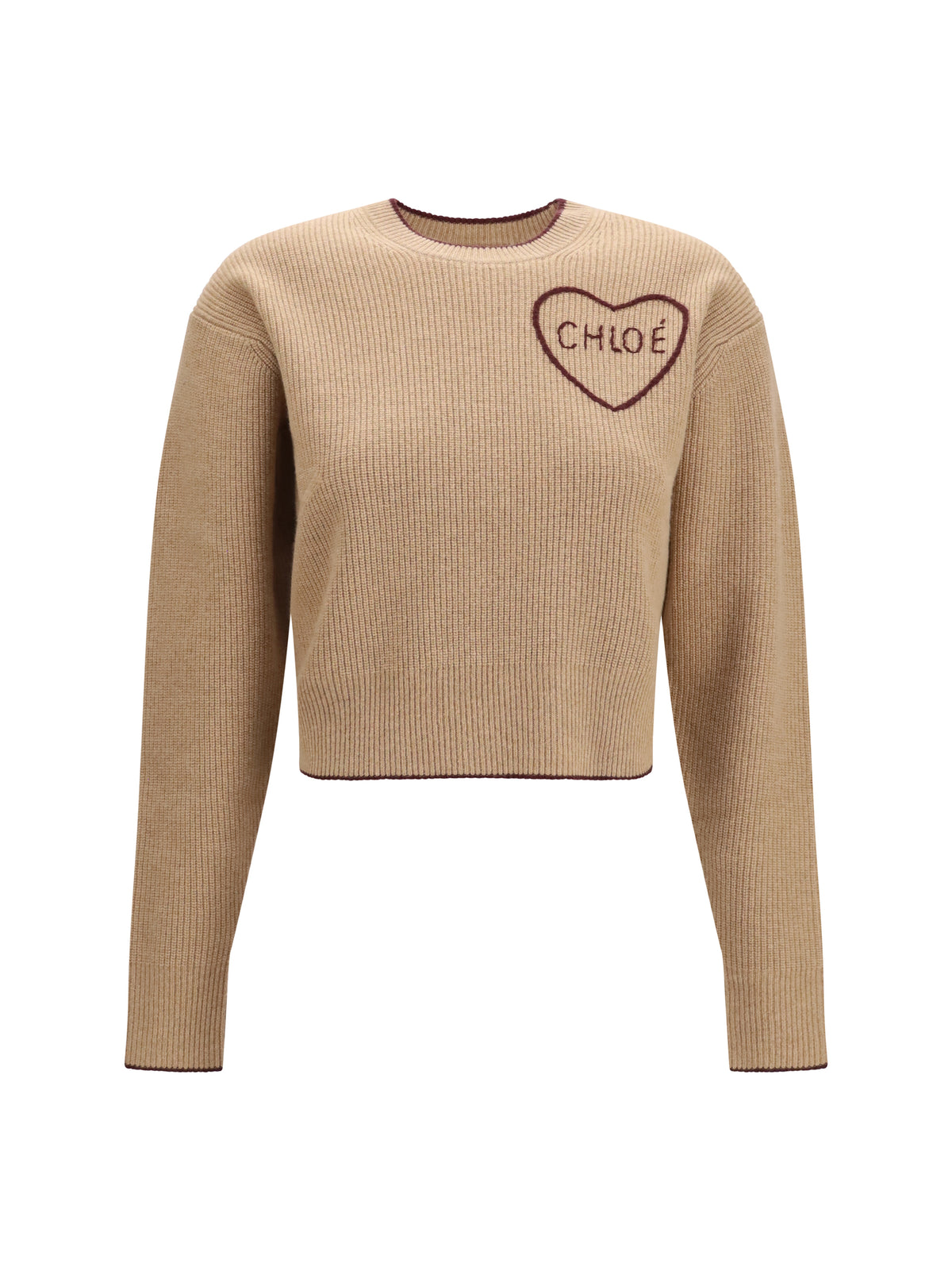 CHLOÉ Chloé Women Heart-Logo Sweater