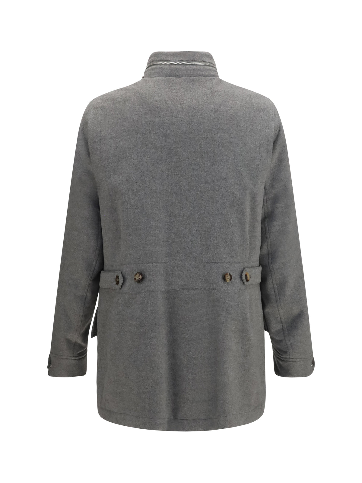BRUNELLO CUCINELLI Brunello Cucinelli Men Cashmere Jacket With Zip And Buttons