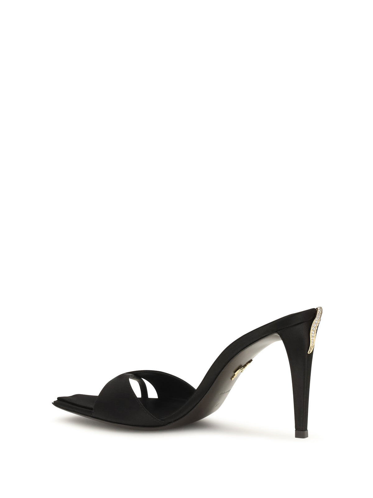 Giuseppe Zanotti Women Salamander Satin Mules Sandals