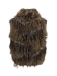 BRUNELLO CUCINELLI Brunello Cucinelli Women Mohair-Blend Sequin Zip Cardigan