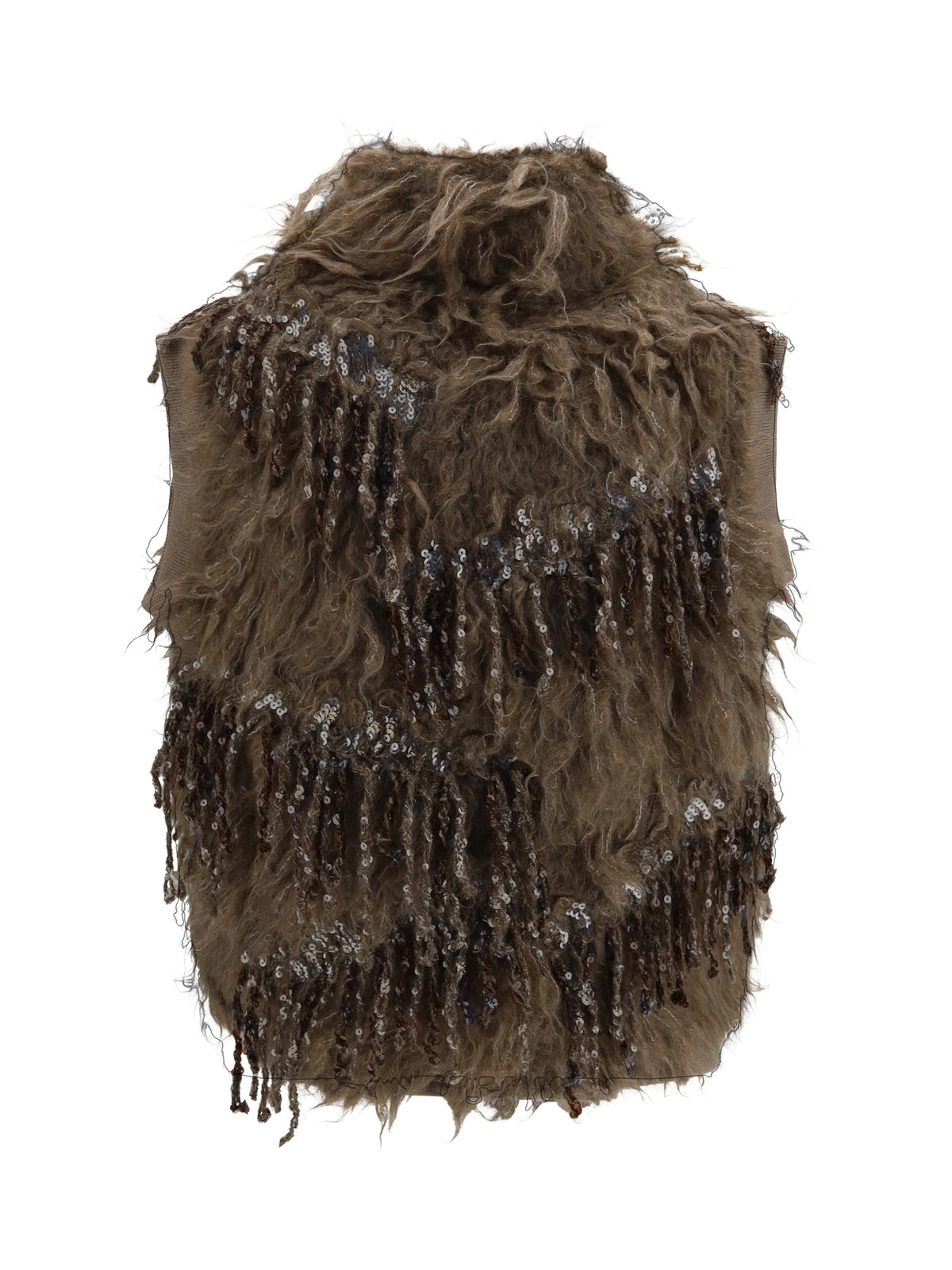 BRUNELLO CUCINELLI Brunello Cucinelli Women Mohair-Blend Sequin Zip Cardigan