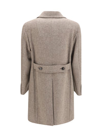 Tagliatore Men Chevron Coat