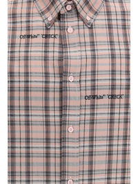 OFF-WHITE Off-White Men Flannel Shirt