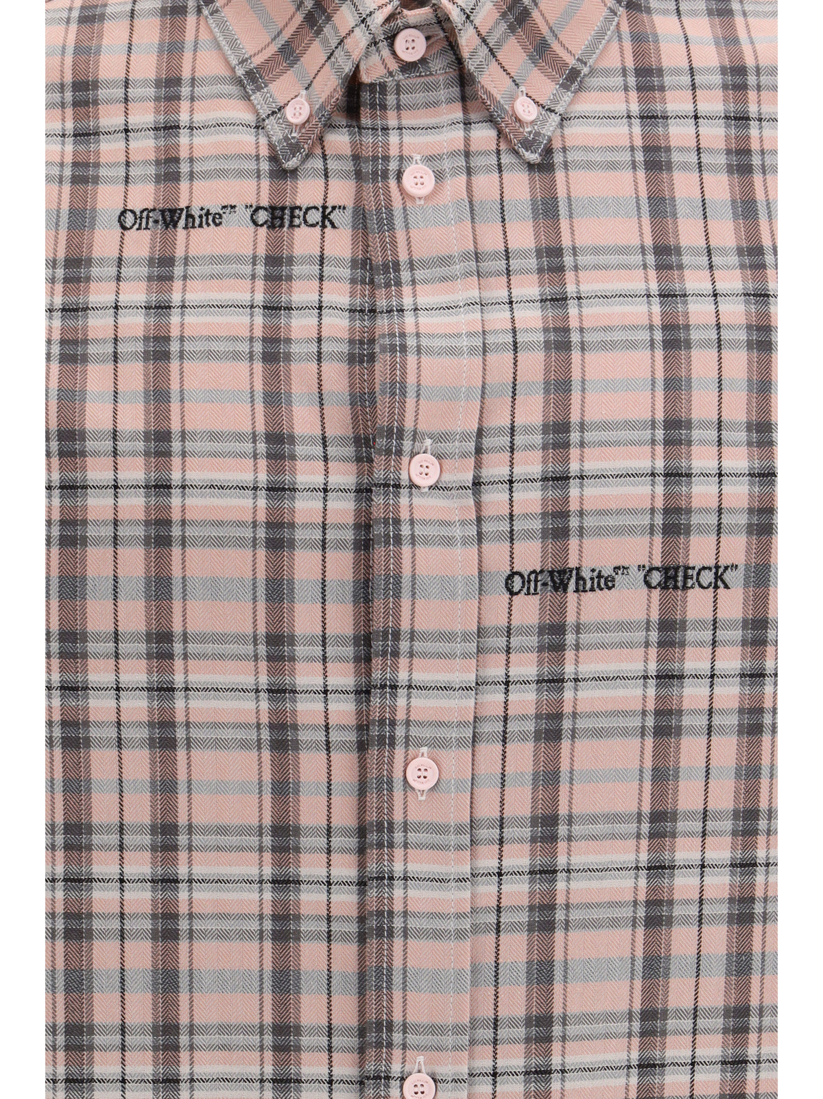 OFF-WHITE Off-White Men Flannel Shirt