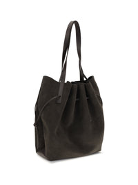 YUZEFI Yuzefi Women Scallop Suede Shoulder Bag