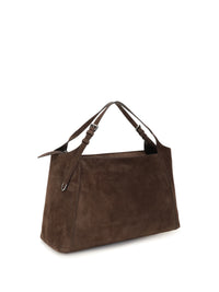 Brunello Cucinelli Women Sartorial Suede Shoulder Bag