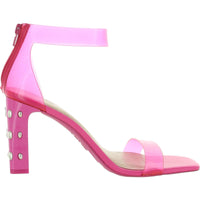 Makenna Womens Faux Leather Ankle Strap