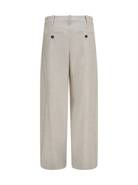 BRUNELLO CUCINELLI Brunello Cucinelli Women Wool And Cashmere Tailored Pants