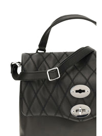 Zanellato Women Postina Tramè Leather Top Handle Bag