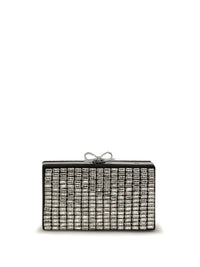 Self-Portrait Women Crystal Chainmail Clutch