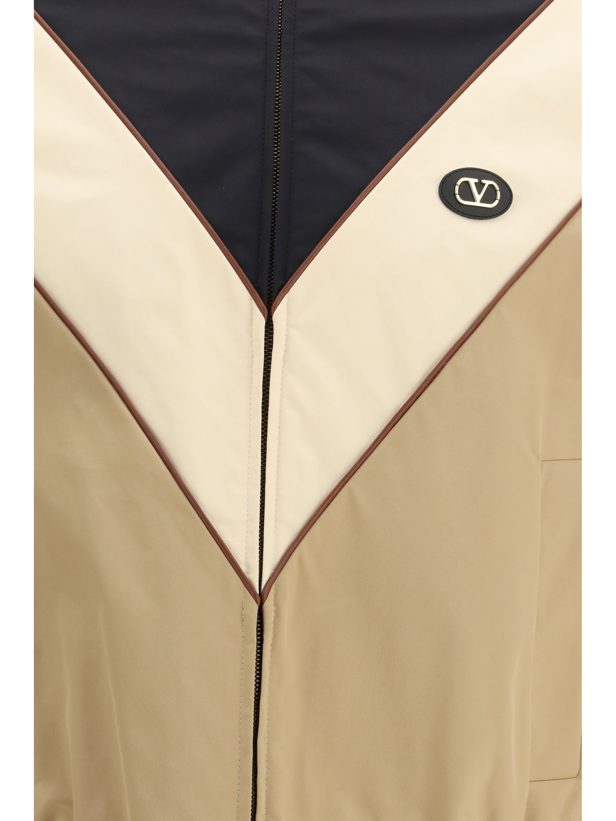 VALENTINO Valentino Men Nylon Hooded Windbreaker Jacket