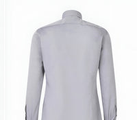 Tom Ford Medium Grey Cotton Point-Collar Dress Shirt