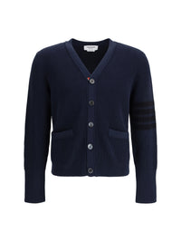 Thom Browne Men V-Neck Cardigan