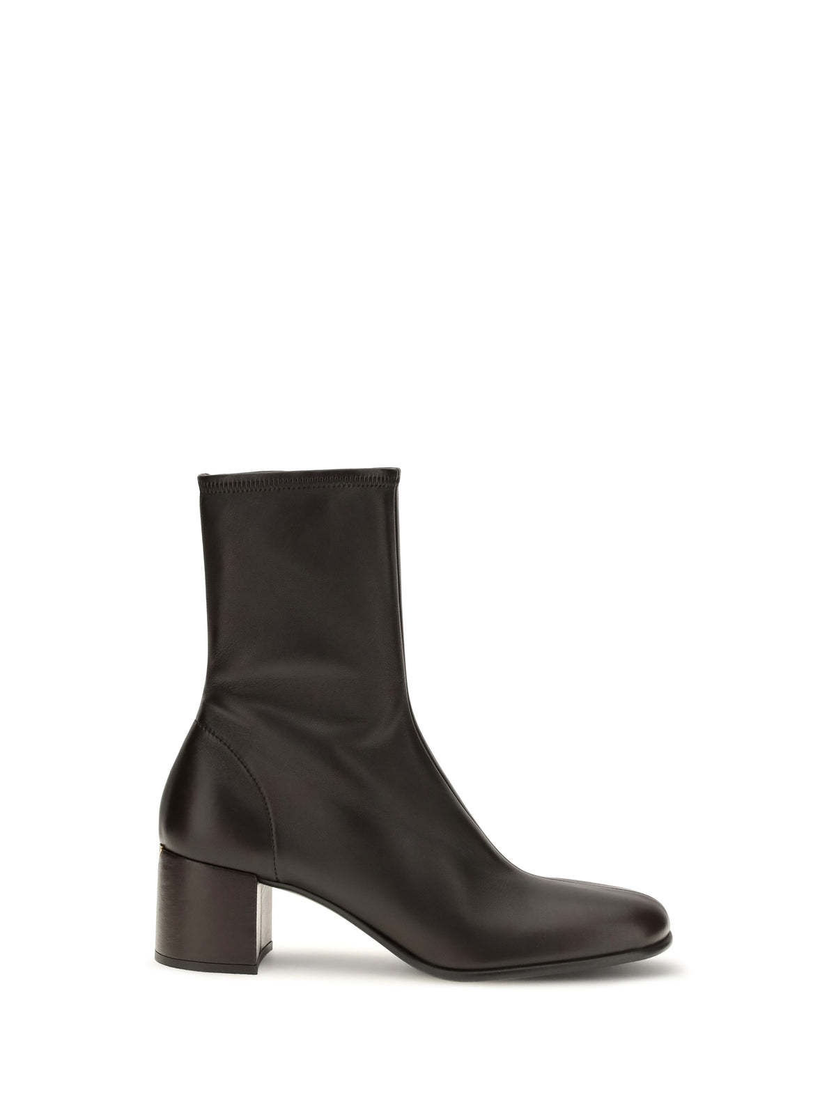 Prada Women Stretch Nappa Leather Ankle Boots